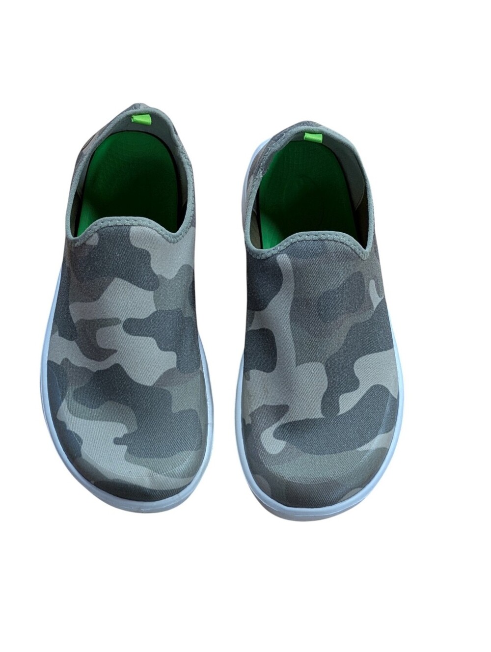 OOFOS OOmg EeZee Low Shoe Green Camo Womens Size 9 - Picture 3 of 11